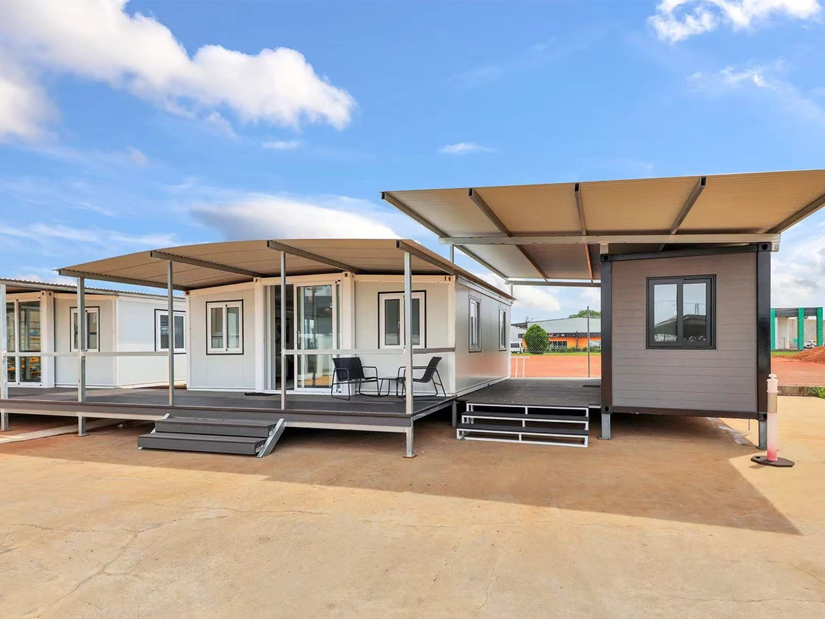 Container Houses in the Mining Area of Congo, Africa