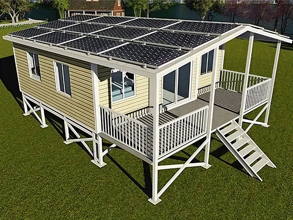 Expandable Container Homes: Solar Panel Applications