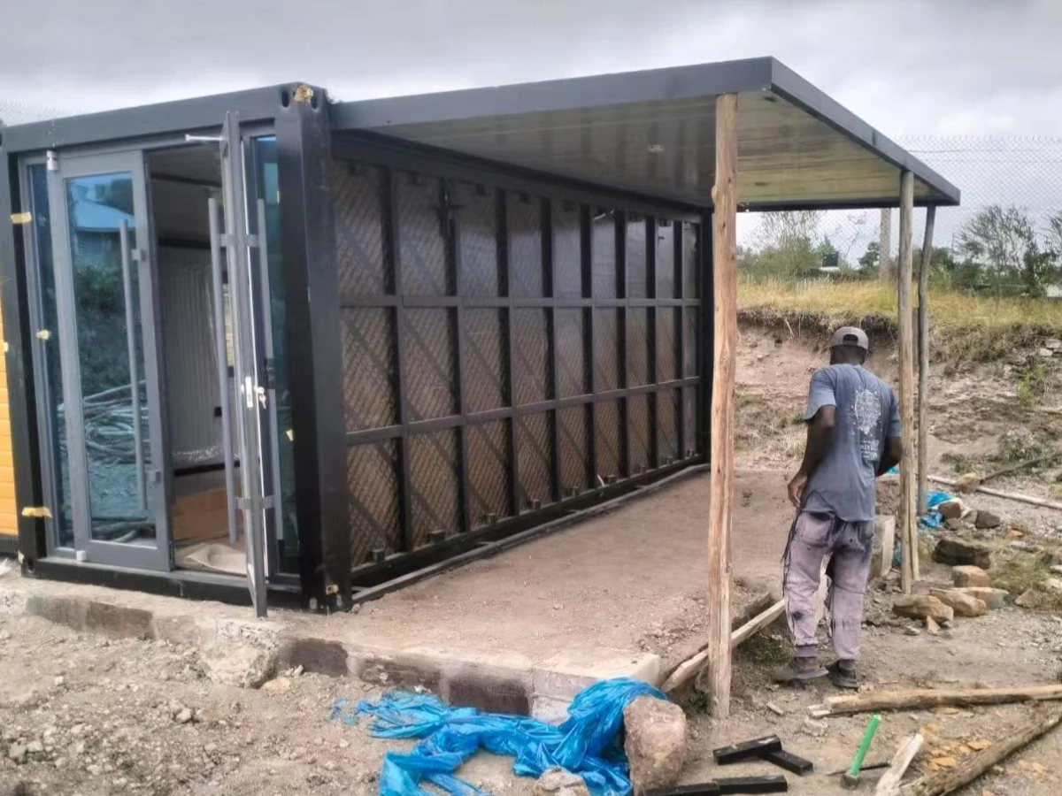 Two 20ft Expandable Houses in Nairobi, Kenya