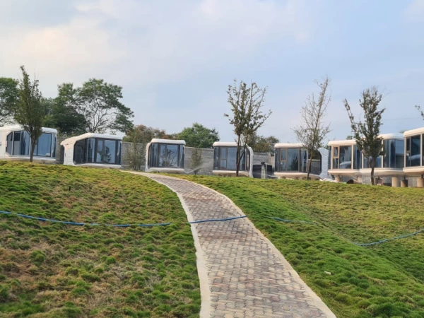 Capsule Houses Located in a Estate in Nuevo León, Mexico