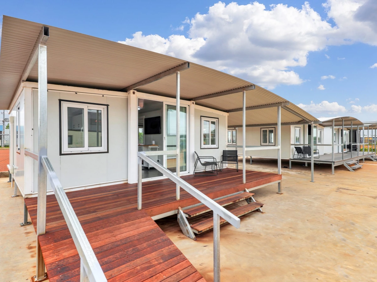 Container Houses in the Mining Area of Congo, Africa