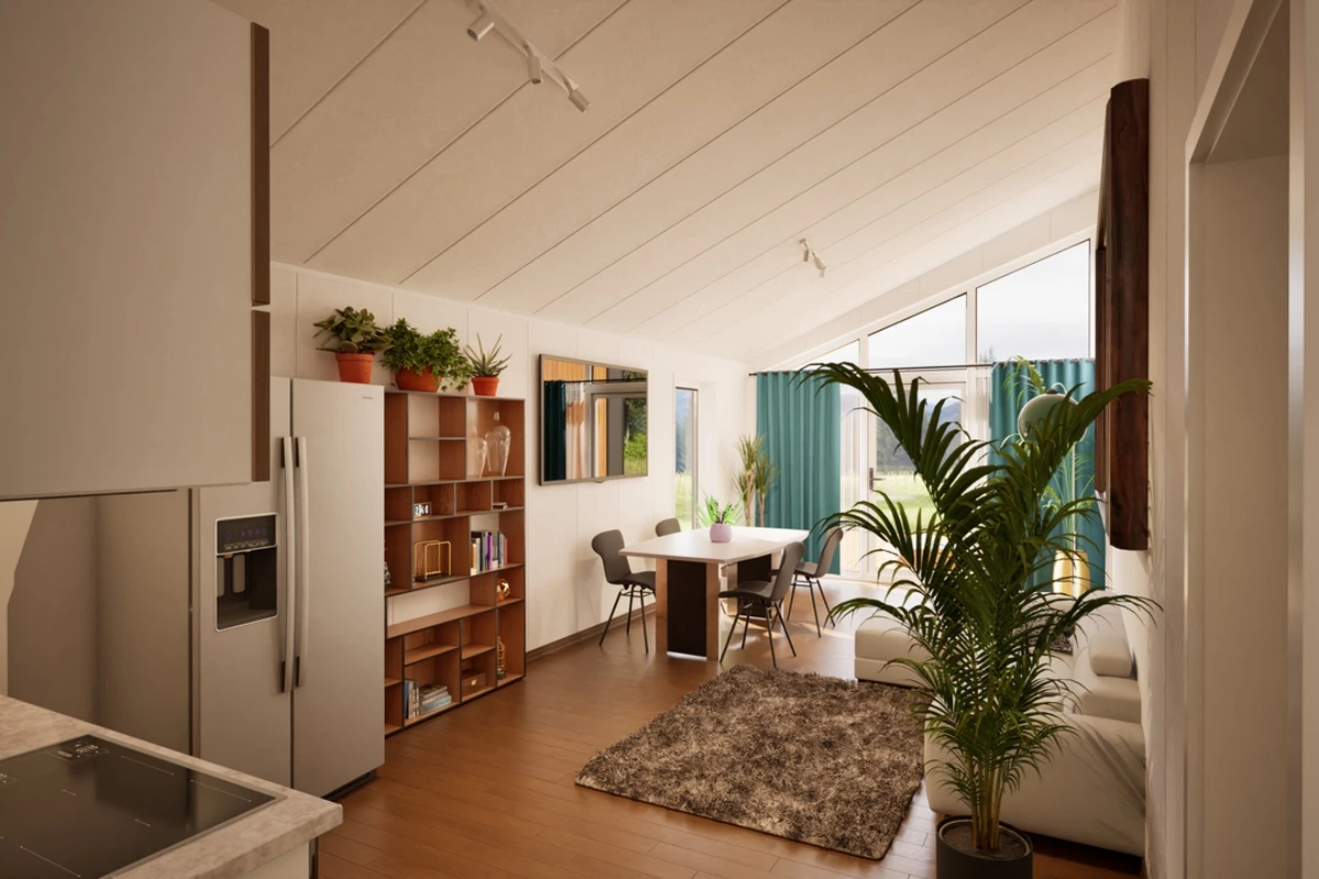 Prefab Modular House | Slope Roof