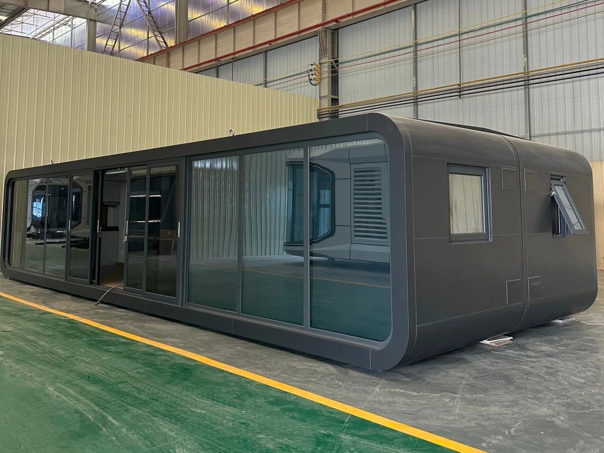 2-in-1 Apple Cabin Delivered to the USA