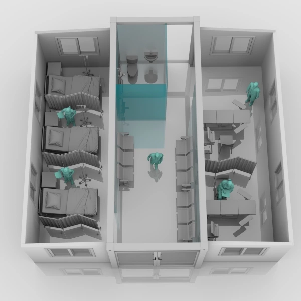 Barracks & Medical Room