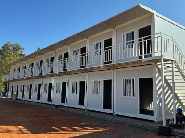 Folding Container Houses For Staff Cormitories in South Africa