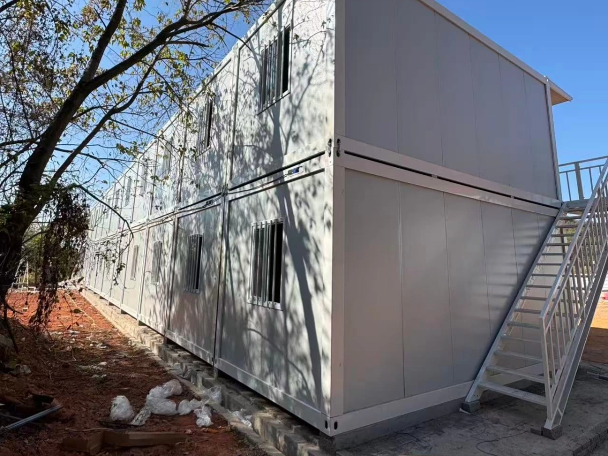Folding Container Houses For Staff Cormitories in South Africa