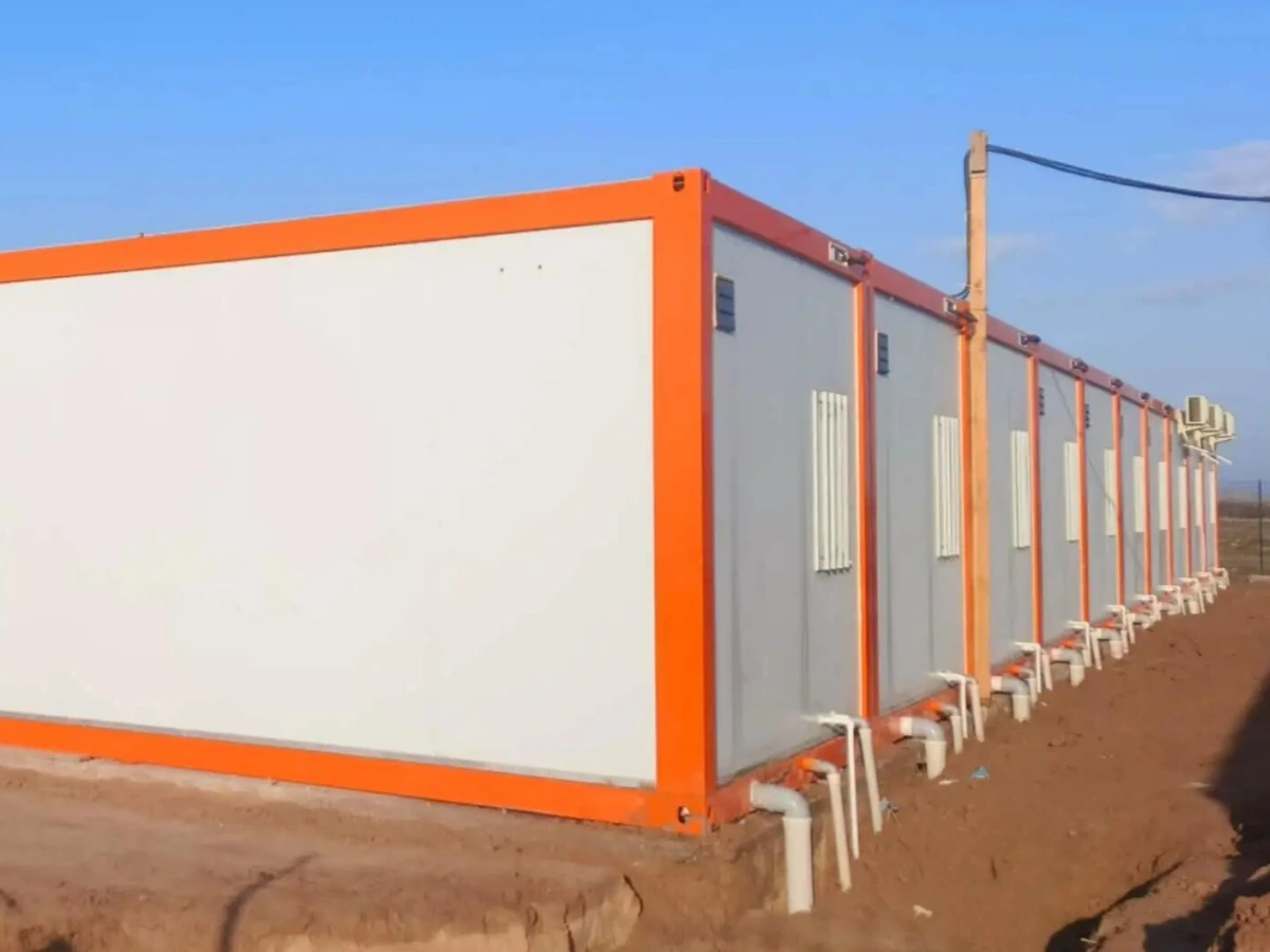 Temporary Dormitory and Activity Space Project in Uzbekistan