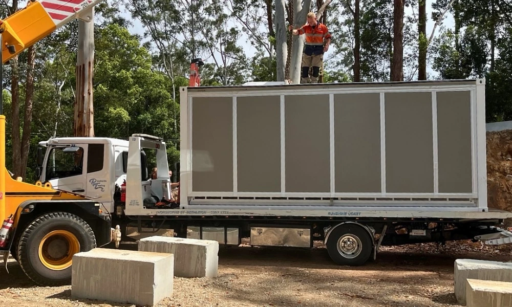 40ft Expandable Container House Installation and Precautions