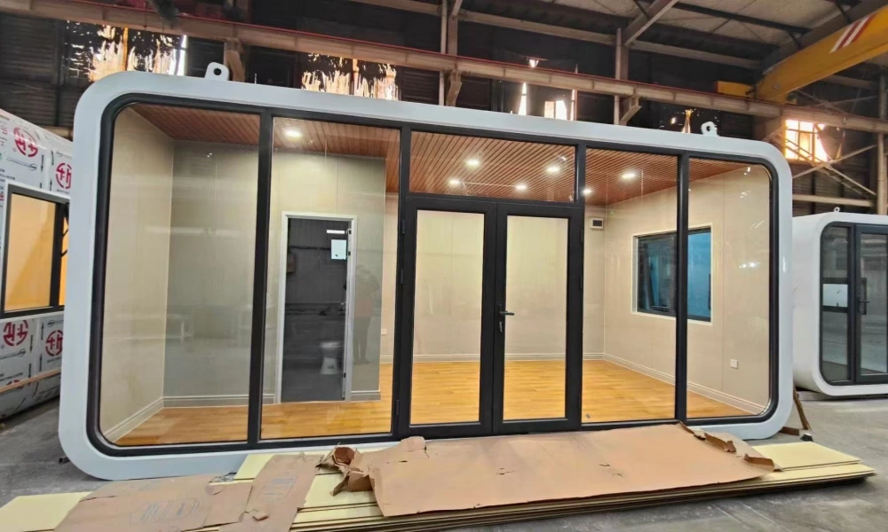 Apple Cabin Pod House | Ecotourism Space Solution