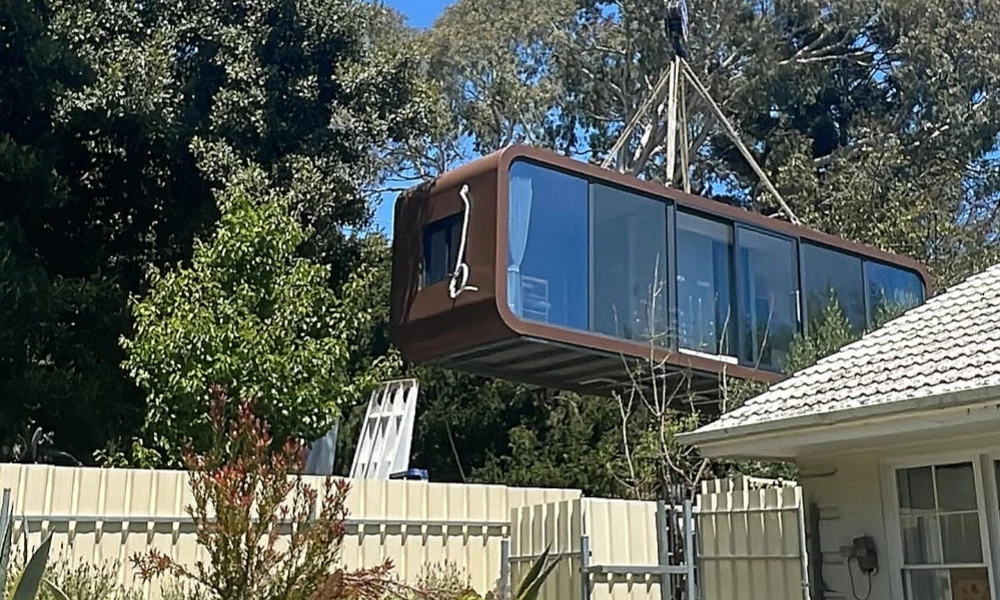 Apple Cabin Pod House | Ecotourism Space Solution