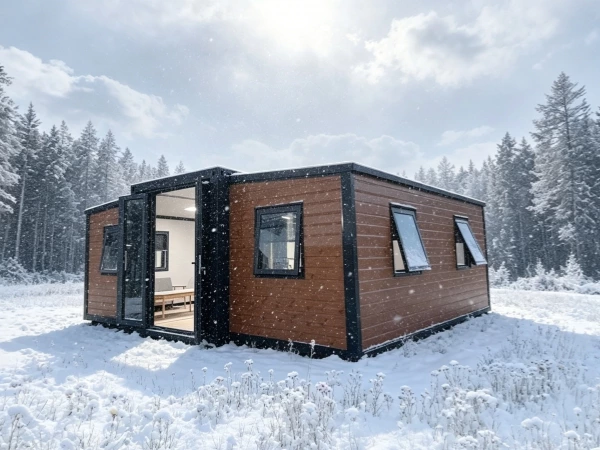 Built for the Cold: Expandable Container Homes Redefining Winter Living
